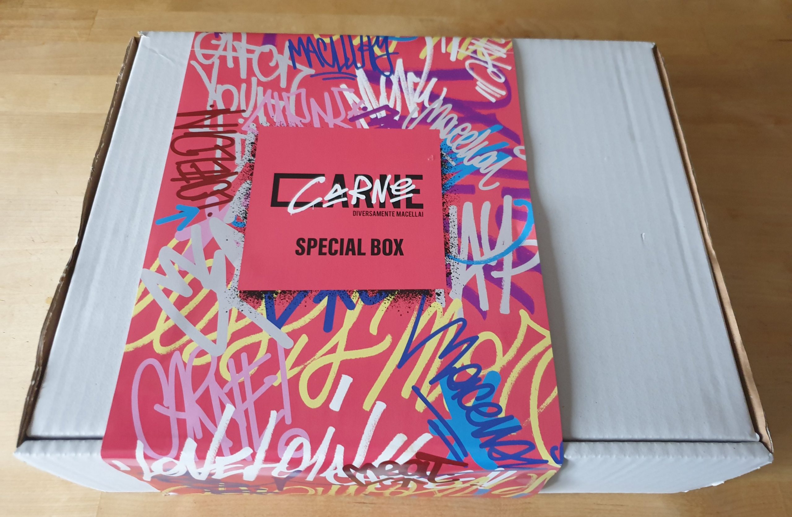 Arriva Special Box by “Carne, diversamente macellai”.