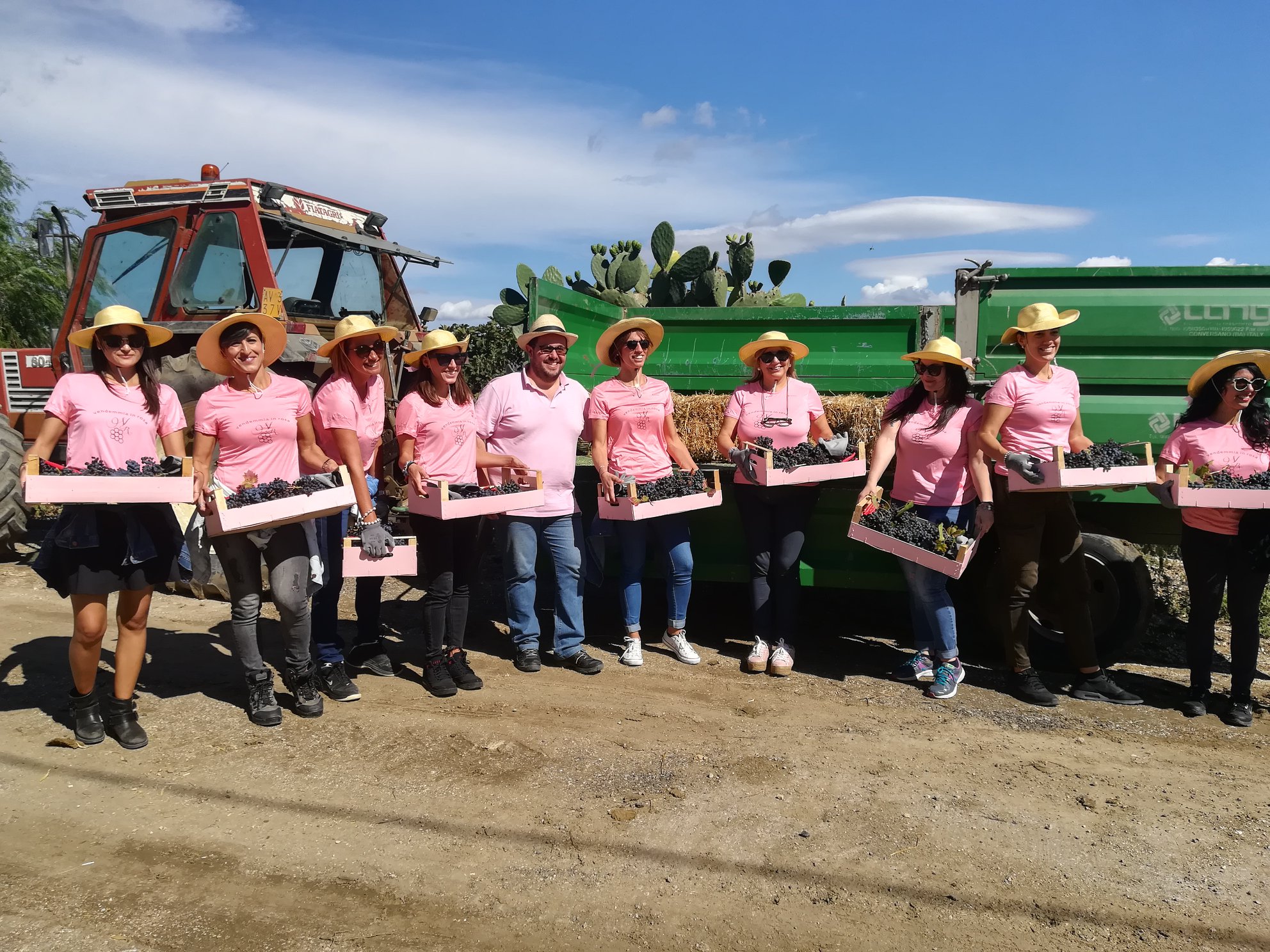 “Vendemmia in Rosa”, da Terre di Gratia l’evento di solidarietà alle donne vittime di violenza.