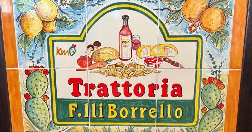 Trattoria F.lli Borrello: una sorpresa in mezzo ai monti.                         Di Fulvio Falbo