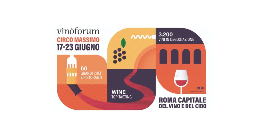 “Vinòforum” Roma Capitale del cibo e del vino per una settimana.                     Di Mario Bonamici