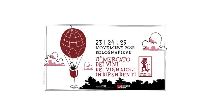 13° Mercato dei Vignaioli Indipendenti – Bologna dal 23 al 25 novembre 2024.