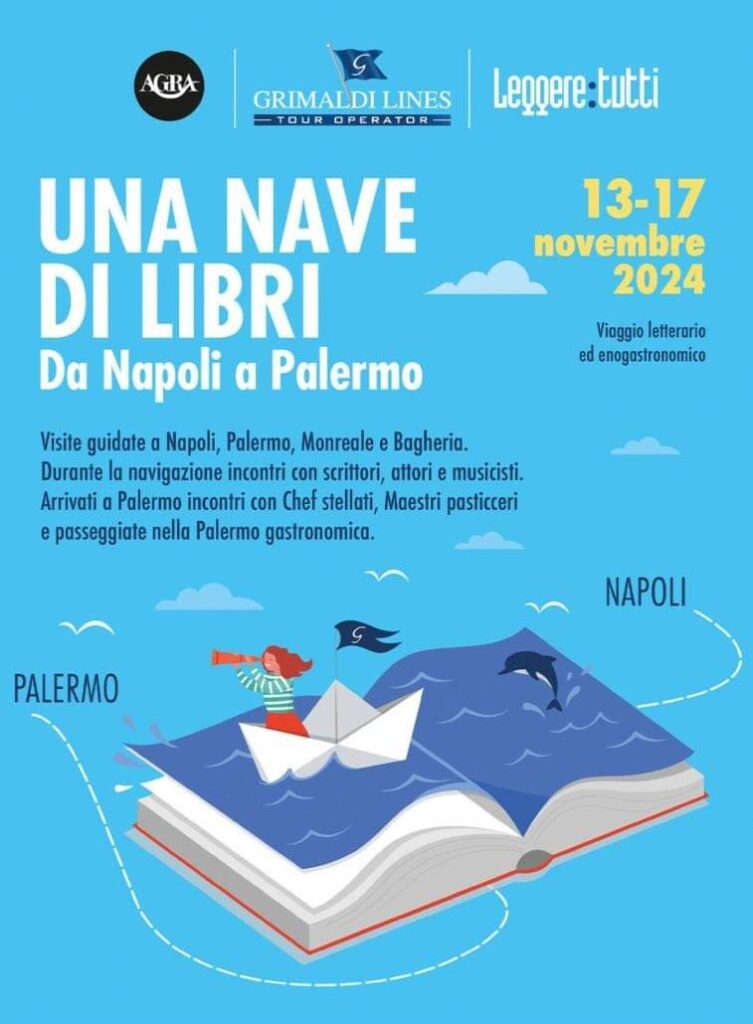 La “Nave dei Libri 2024” attracca a Bagheria: successo senza precedenti.                    DI Mario Liberto