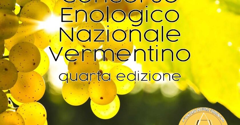 Il 4°Concorso Enologico Nazionale “Vermentino”, si svolgerà in Toscana a Massa dal 2 al 4 maggio 2025