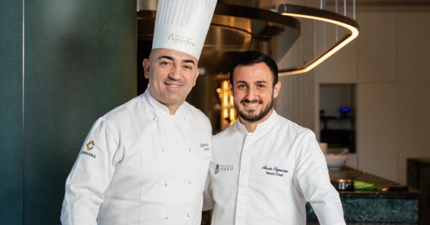Lo chef Alessio Signorino e il chocolatier Gianluca Aresu protagonisti al ristorante Terra