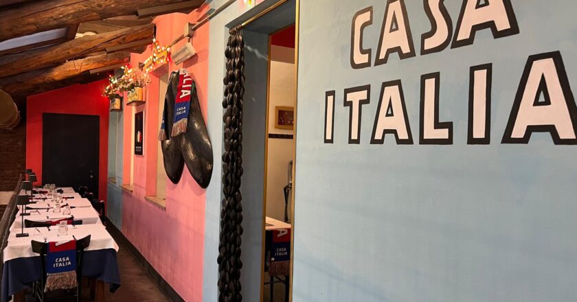 CASA ITALIA: il locale nel locale.