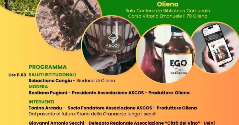 “EGO SO GRANACCIA: UN BIANCO NELLA TERRA DEI ROSSI”
