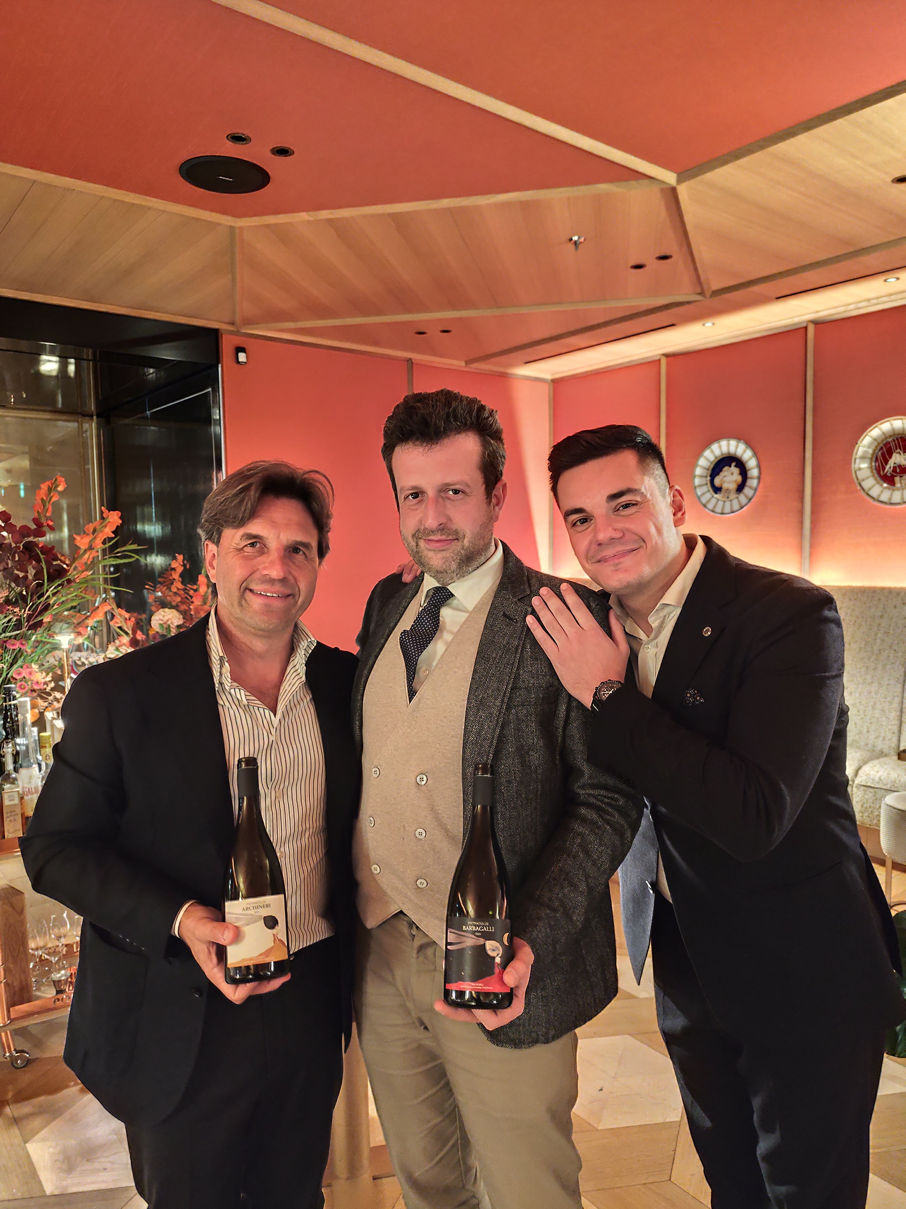 Etna a Parigi: i vini di Pietradolce al Bulgari Hotel con Manuel D’Ercoli e Michele Faro